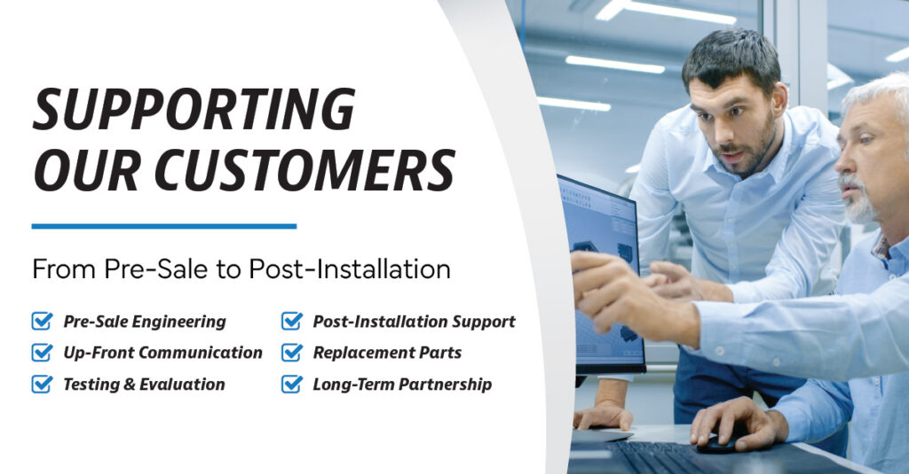Supporting Customers from Pre-Sale to Post Installation